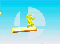 Captain Falcon Forward Tilt Hitbox Smash 64.gif