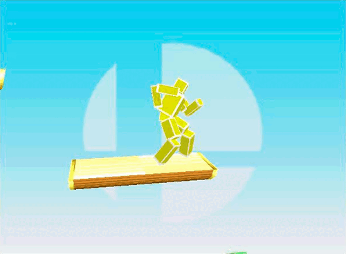 Captain Falcon Forward Tilt Hitbox Smash 64.gif