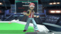 Male Pokémon Trainer's first idle pose.