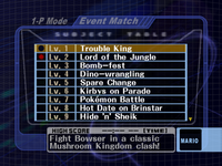 Super Smash Bros. Brawl - Event Mode