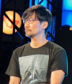 A picture of Hideo Kojima.