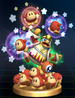 Waddle Dee Army trophy from Super Smash Bros. Brawl.