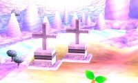 Two graves, each appearing when a Flying Man is defeated.