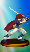 Roy trophy from Super Smash Bros. Melee.