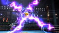 Dedenne using Discharge in Boxing Ring.