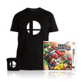 A Smash 3DS bundle available on the Nintendo UK Online Store, featuring a shirt and sweatband.