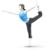 Wii Fit Trainer as she appears in Super Smash Bros. 4.