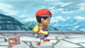 Ness's side taunt.