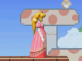 Peach's fourth idle pose in Melee