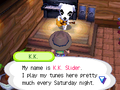 K.K. Slider in Wild World.
