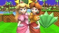 The Daisy palette swap has gone from resemblance in color scheme to full-on costume, with Daisy's hair replicated.