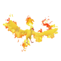 Official Artwork of Moltres from Super Smash Bros. Ultimate.