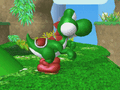 Yoshi's idle pose in Melee