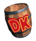 Brawl Sticker DK Barrel (Donkey Kong Country).png