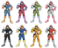 Artworks of Captain Falcon's new alternate colors.
