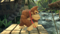 Donkey Kong's side taunt.
