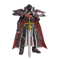 Render of Black Knight from the official website