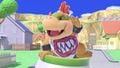 Bowser Jr. idling on the stage.