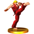 Ken trophy in Super Smash Bros. for Nintendo 3DS.