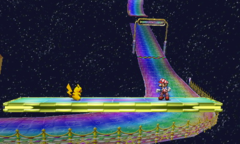 Rainbow Road - SmashWiki, the Super Smash Bros. wiki