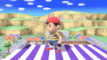 Ness' up taunt.