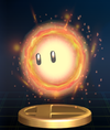 Hothead trophy from Super Smash Bros. Brawl.