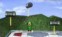 Hammers in Super Smash Bros. for Nintendo 3DS.