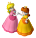 Brawl Sticker Peach & Daisy (Mario Party 7).png