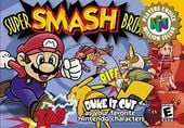 Super Smash Bros. U.S. box art (Player's Choice version)