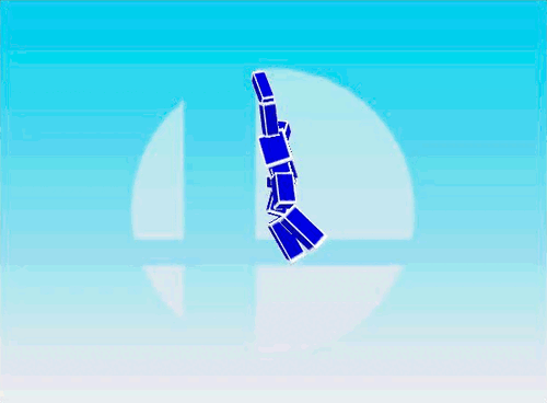 Captain Falcon Ledge Attack Fast Hitbox Smash 64.gif