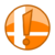 An icon for use in warning templates and the like.