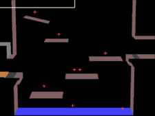Underground Maze: lower-central room showing terrain.