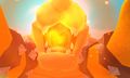 Bowser's fire breath in Mario Sports Superstars.
