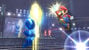 Mario uses Super Jump Punch, and Mega Man uses the Mega Upper.
