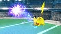 Pikachu using Thunder Jolt in the final release of Wii U.