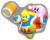 Brawl Sticker King Dedede & Kirby (Kirby 64).png
