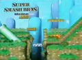 A full view of the large early Yoshi's Island layout.