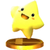 Starfy's trophy in Super Smash Bros. for Nintendo 3DS.