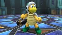 A Hammer Bro. in Super Smash Bros. for Wii U.