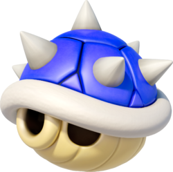 Super Mario Turtle With Spikes