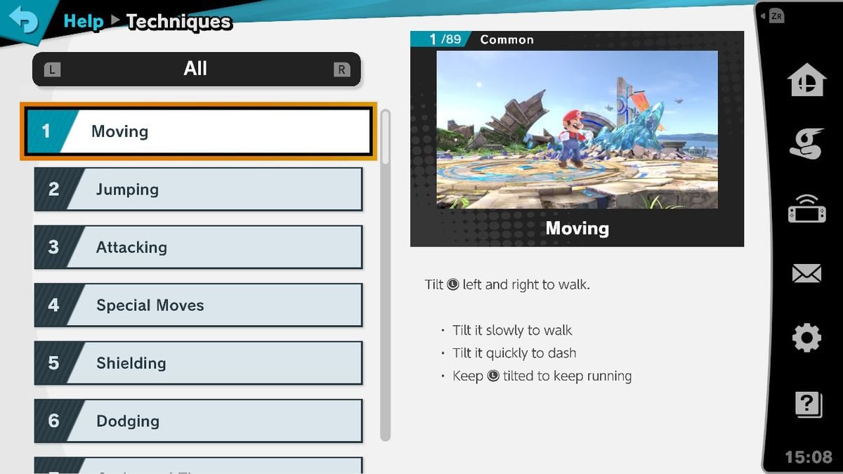 Super Smash Bros: Movement mechanics history ++guide++