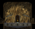 The Triforce as seen in the Underground Maze in Melee.