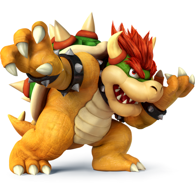 Bowser's design in Melee