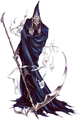 Death with his Scythe from Lament of Innocence, the basis for its design in Ultimate.