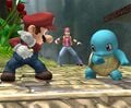 Squirtle in Rumble Falls.