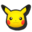 Pikachu's stock icon in Super Smash Bros. for Wii U.