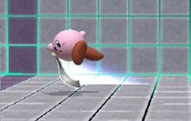 Kirby's cutter dash in Project M.