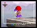 Ness in a state of dizziness in the original game.