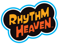 The Rhythm Heaven Logo.