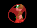 Yoshi's B victory pose in Melee
